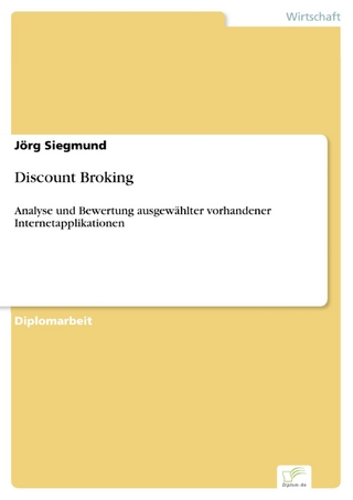 Discount Broking - Jörg Siegmund