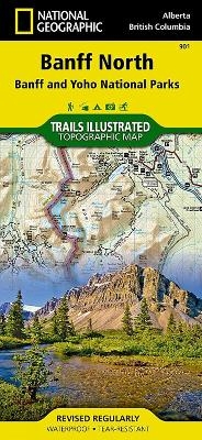 Banff North - National Geographic Maps