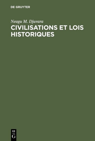 Civilisations et lois historiques - Neagu M Djuvara