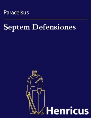 Septem Defensiones - Paracelsus