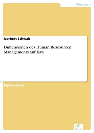 Dimensionen des Human Ressourcen Managements auf Java - Norbert Schwab
