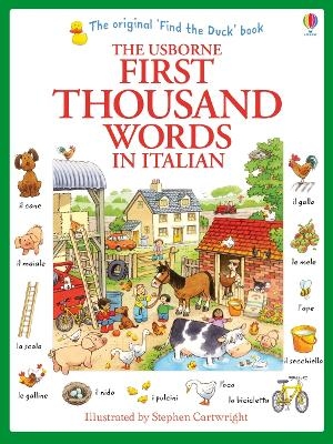First Thousand Words in Italian - Heather Amery