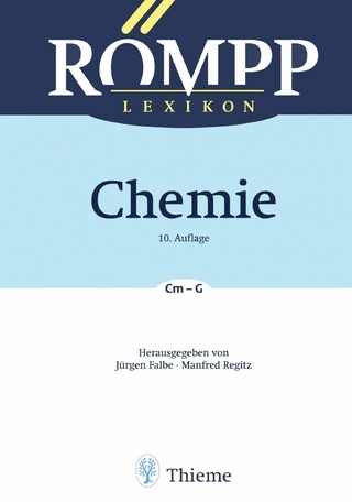 RÖMPP Lexikon Chemie, 10. Auflage, 1996-1999 - Jürgen Falbe; Manfred Regitz