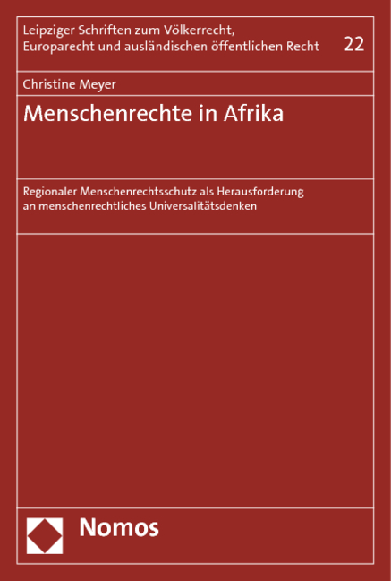 Menschenrechte in Afrika - Christine Meyer