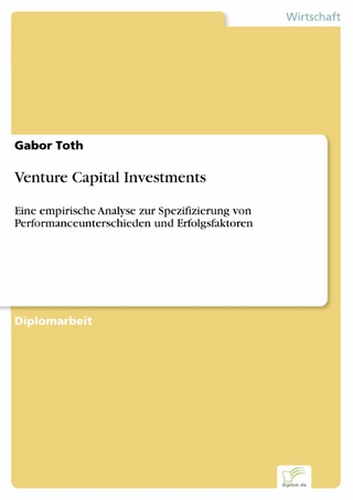 Venture Capital Investments - Gabor Toth