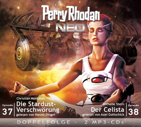Perry Rhodan NEO MP3 Doppel-CD Folgen 37 + 38 - Christian Montillon, Michelle Stern