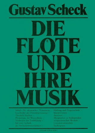 Die Flöte und ihre Musik - Gustav Scheck
