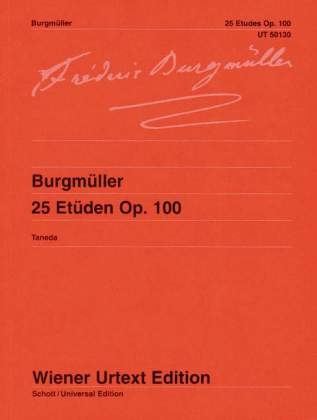 25 Etüden - Friedrich Burgmüller; Naoyuki Taneda
