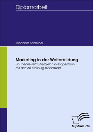 Marketing in der Weiterbildung - Johannes Schreiber
