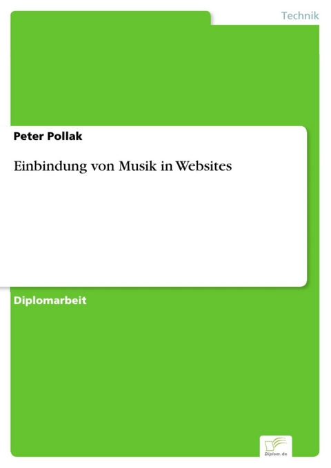 Einbindung von Musik in Websites -  Peter Pollak