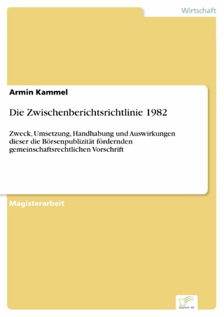 Die Zwischenberichtsrichtlinie 1982 - Armin Kammel