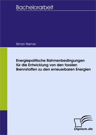 Energiepolitische Rahmenbedingungen für die Entwicklung von den fossilen Brennstoffen zu den erneuerbaren Energien - Simon Reimer