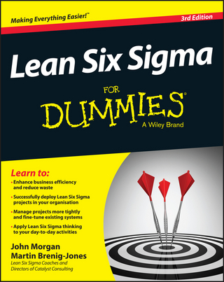 Lean Six Sigma For Dummies - Martin Brenig-Jones; John Morgan