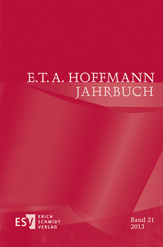 E.T.A. Hoffmann-Jahrbuch 2013 - Hartmut Steinecke; Claudia Liebrand