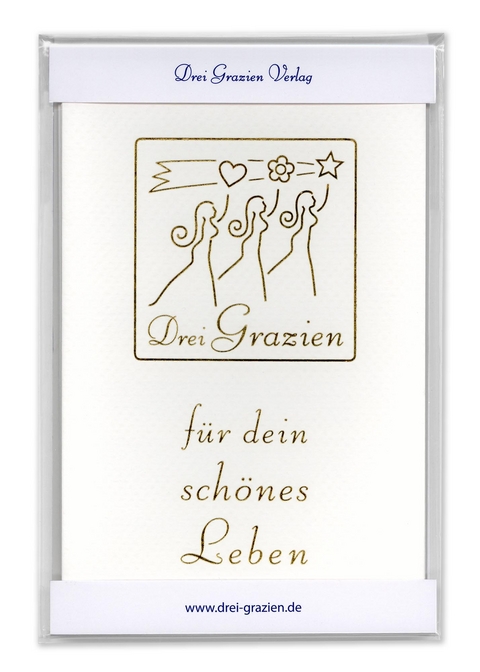 Grußkarten-Set "Drei Grazien für dein schönes Leben" - Angela Schäfer