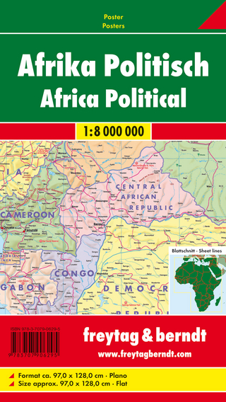 Afrika physisch-politisch - Freytag-Berndt und Artaria KG