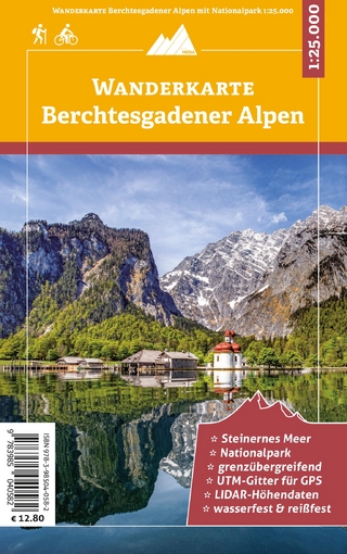 Berchtesgadener Alpen - Wanderkarte 1:25.000 - Anton Plenk