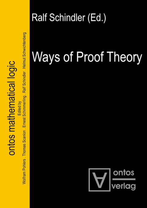 Ways of Proof Theory - 