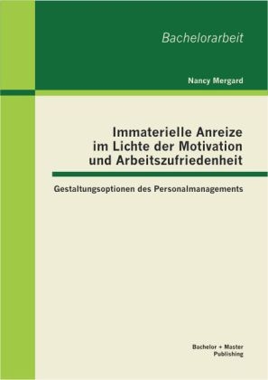 Immaterielle Anreize im Lichte der Motivation und Arbeitszufriedenheit: Gestaltungsoptionen des Personalmanagements - Nancy Mergard