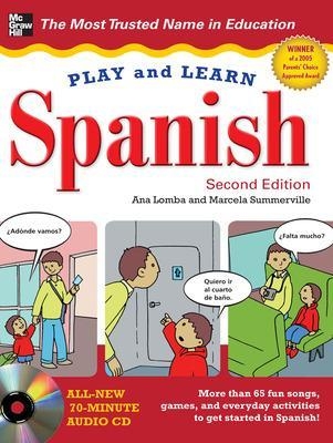 Play and Learn Spanish with Audio CD - Ana Lomba; Marcela Summerville
