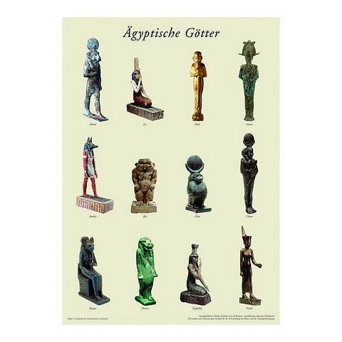 Ägyptische Götter - Poster - 