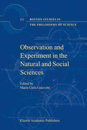 Observation and Experiment in the Natural and Social Sciences - Maria Carla Galavotti