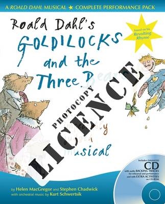 Roald Dahl's Goldilocks and the Three Bears Photocopy Licence