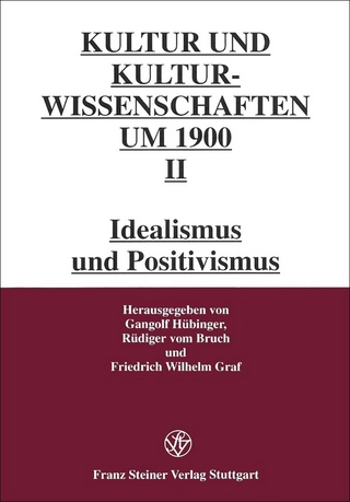 Kultur- und Kulturwissenschaften um 1900, Band II - Rüdiger vom Bruch; Friedrich Wilhelm Graf; Gangolf Hübinger