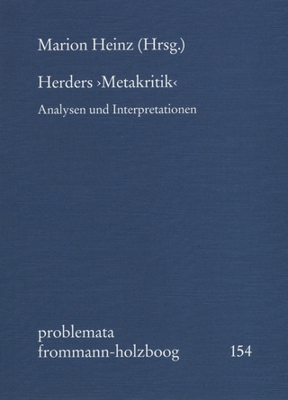 Herders 'Metakritik' - Marion Heinz