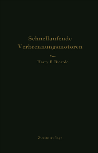 Schnellaufende Verbrennungsmotoren - Harry R. Ricardo; A. Werner; P. Friedmann