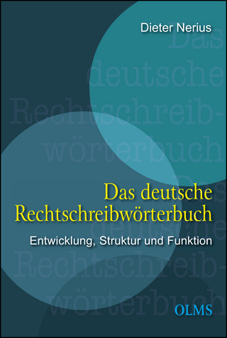 Das deutsche Rechtschreibwörterbuch - Dieter Nerius