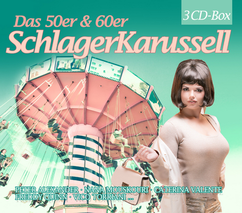 Das 50er & 60er Jahre Schlager Karussell, 3 Audio-CDs -  Various