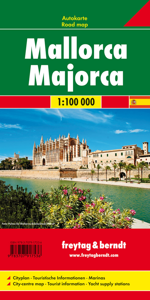 Mallorca, Planungskarte 1:100.000 - 
