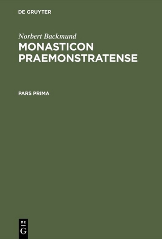 Monasticon Praemonstratense - Norbert Backmund