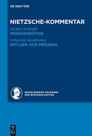 Kommentar zu Nietzsches 'Morgenröthe', 'Idyllen aus Messina' - Jochen Schmidt; Sebastian Kaufmann