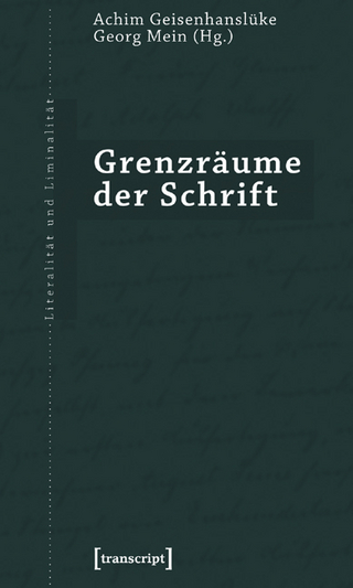 Grenzräume der Schrift - Achim Geisenhanslüke; Georg Mein