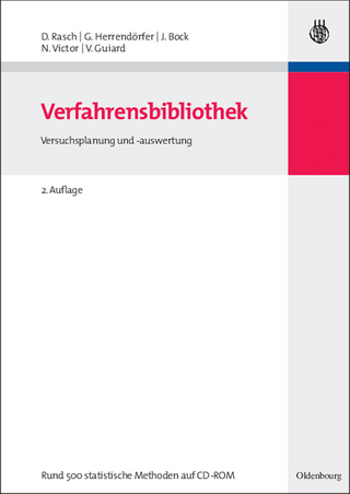 Verfahrensbibliothek - Dieter Rasch; Günter Herrendörfer; Jürgen Bock; Norbert Victor; Volker Guiard