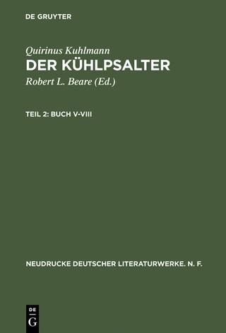 Buch V-VIII - Robert L. Beare; Quirinus Kuhlmann