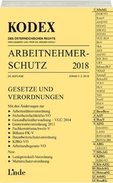KODEX Arbeitnehmerschutz 2018 - Marat, Eva-Maria; Doralt, Werner