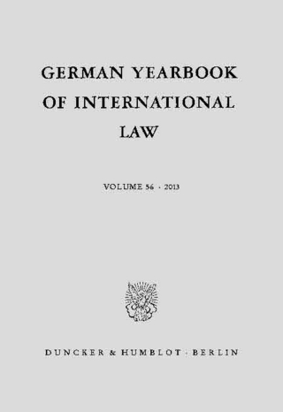 German Yearbook of International Law / Jahrbuch für Internationales Recht. - Kerstin Odendahl