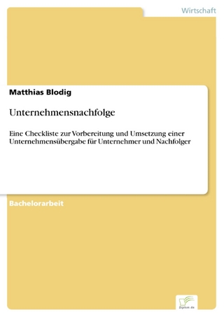 Unternehmensnachfolge - Matthias Blodig