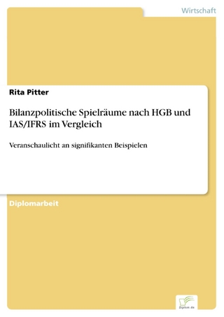 Bilanzpolitische Spielräume nach HGB und IAS/IFRS im Vergleich - Rita Pitter