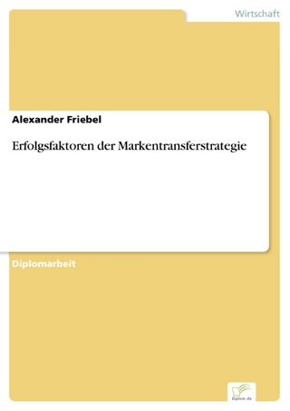 Erfolgsfaktoren der Markentransferstrategie - Alexander Friebel