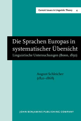 Die Sprachen Europas in systematischer Übersicht - Schleicher August Schleicher