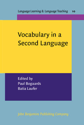 Vocabulary in a Second Language - Laufer Batia Laufer; Bogaards Paul Bogaards