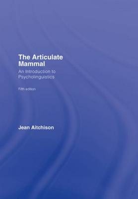 Articulate Mammal - Jean Aitchison