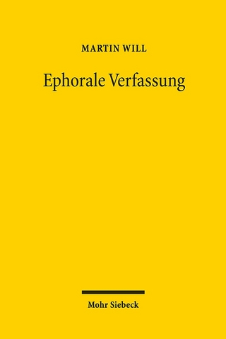 Ephorale Verfassung - Martin Will