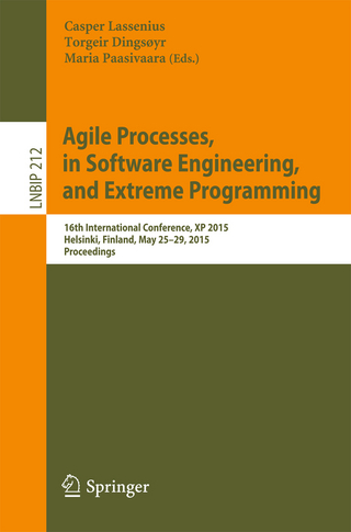 Agile Processes in Software Engineering and Extreme Programming - Casper Lassenius; Torgeir Dingsøyr; Maria Paasivaara
