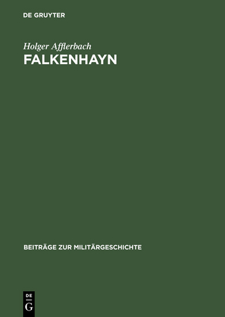 Falkenhayn - Holger Afflerbach