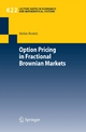 Option Pricing in Fractional Brownian Markets